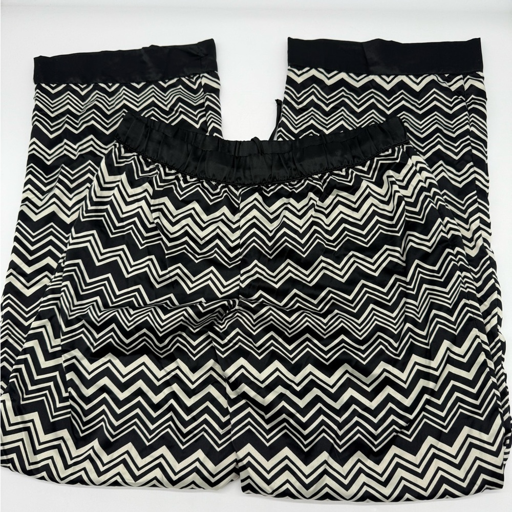 Missoni for Target Black and White Zigzag Pajama Pants- Size XS - Picture 6 of 8